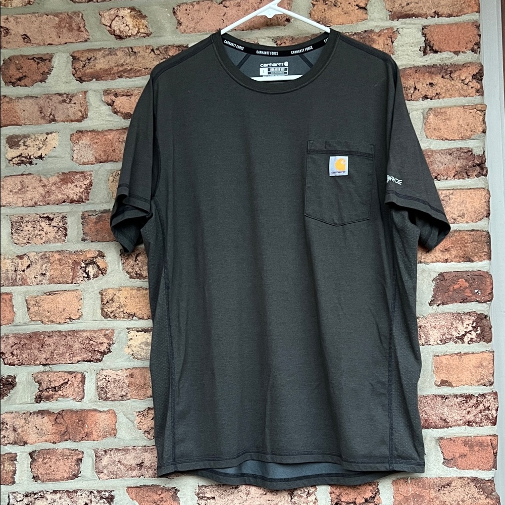 Carhartt Men's Dark Gray Pocket Tee